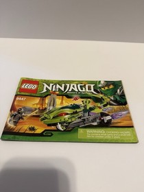 LEGO NINJAGO 9447 Lasha's Bite Cycle Rise of the Snakes 244pc