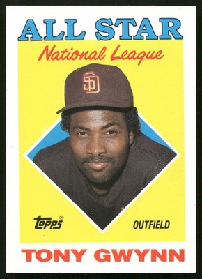 Tony Gwynn - 1988 Topps Baseball - All Star #402