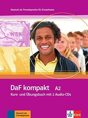 DAF KOMPAKT IN 3 BANDEN: KURS- UND UBUNGSBUCH A2 MIT 2 By Collectif *BRAND NEW*