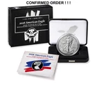 2026 American Silver Eagle Enhanced Uncirculated Coin W/ OGP  Box - PRESALE
