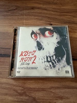 Evil Dead 2 Rare Turkish VCD Sam Raimi Bruce Campbell Horror Collector