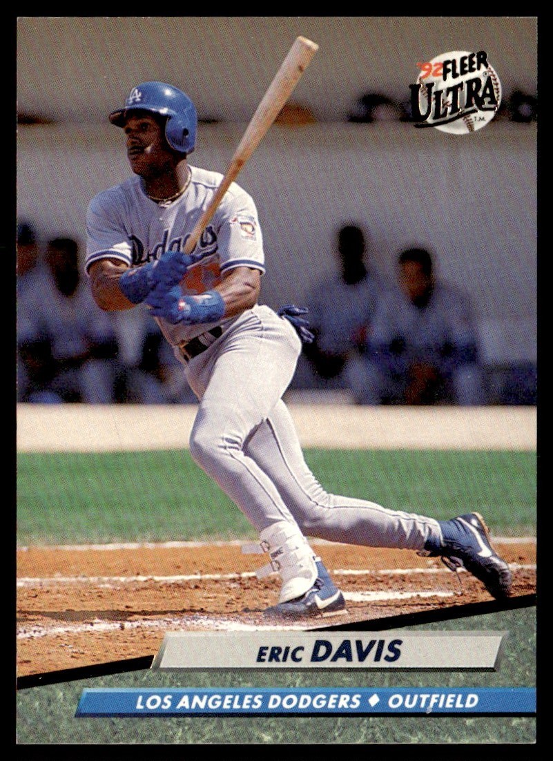 1992 Ultra Eric Davis Los Angeles Dodgers #503