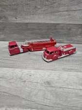 MIDGETOY Vintage 1950s FIRE ENGINE  FIRE TRUCK SEMI