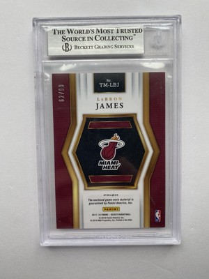 2017-18 Panini Select - Throwback Memorabilia LeBron James #TM-LBJ