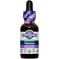 Oregon's Wild Harvest Biodynamic Valerian Herbal Tonic,1FlOz