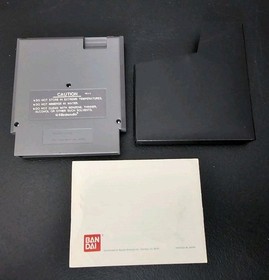 Galaga Demons Of Death Original NINTENDO NES Game - Manual & Sleeve WORKING 