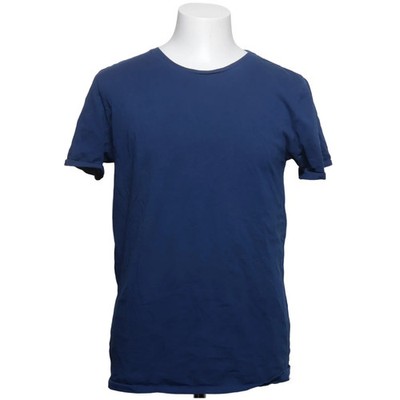 Knowledge Cotton Apparel, T-shirt, Größe: M, Blau, Baumwolle, Einfarbig #Lyz