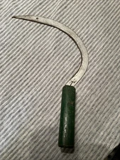  vintage hand sickle weed brush cutter champion true temper Sickle Farm Tool 