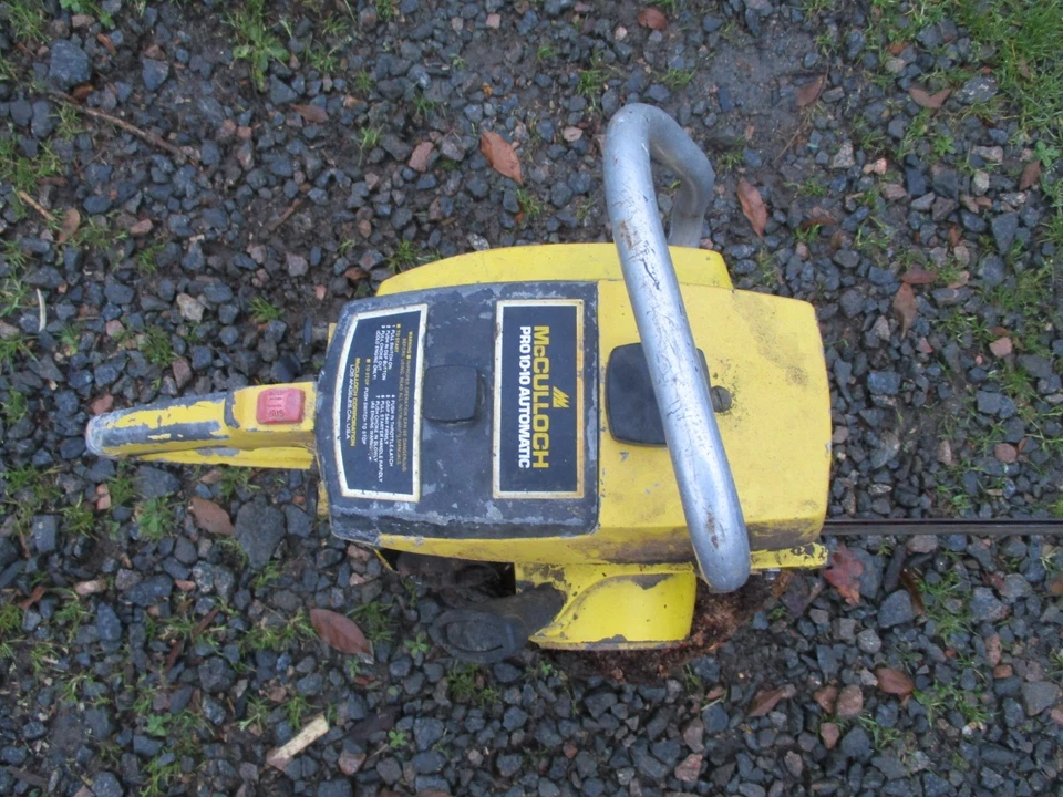 Ancien Tronconneuse de Collection McCulloch 10-10 Automatic  Pas Stihl, REXO - Photo 4/4