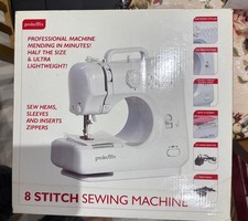 Prolectrix Electric Sewing Machine 8 Stitch Portable White, Boxed Unused🔥🇬🇧