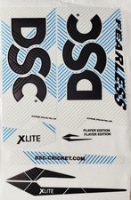 DSC Cricket bat Sticker (AAA-quality, 3D Embossed/Digital Sticker) *** Xlite ***