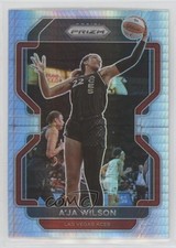 2022 Panini Prizm WNBA Hyper Prizm A'ja Wilson #39 7ti