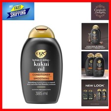 Sulfate-Free Kukui Oil Conditioner for Shimmering Gloss & Smooth Texture - 385ml 18.16 per litre