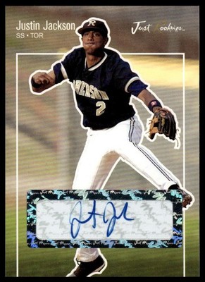 2007 Just Minors Just Rookies #JR-28 Justin Jackson Autographs