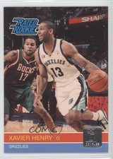 2010-11 Donruss Rated Rookie Xavier Henry #239 0d6