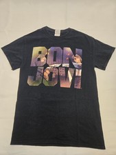 Men's Black Small Bon Jovi Because We Can Tour 2013 T Shirt