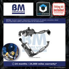 Catalytic Converter with DPF + Fitting Kit fits VOLVO V60 Mk1 1.6D 11 to 15 BM