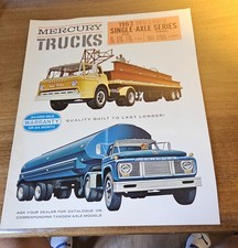 1963 Mercury Trucks Single Axel Series Canadian Sales Brochure 189 1963 Mercury Trucks Single Axel Series Canadian Sales Brochure 189