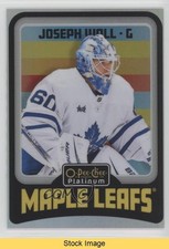 2024-25 O-Pee-Chee Platinum Retro Rainbow Joseph Woll #R30 READ 10uo