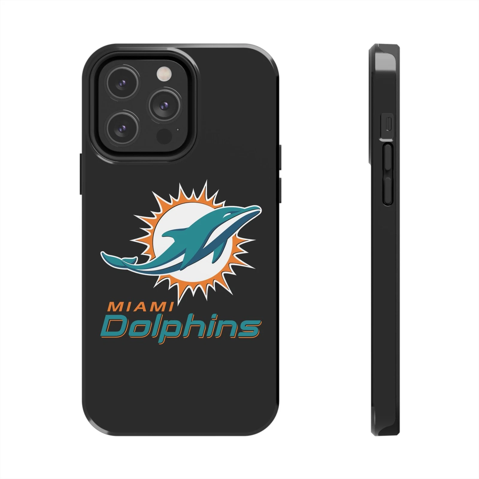 Miami Dolphins Tough Phone Case for iPhone