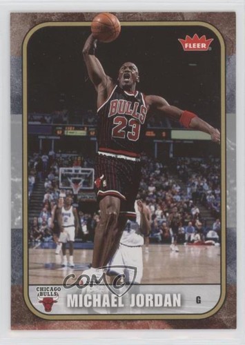 Michael Jordan #66 2007 Fleer Jordan Box Set card