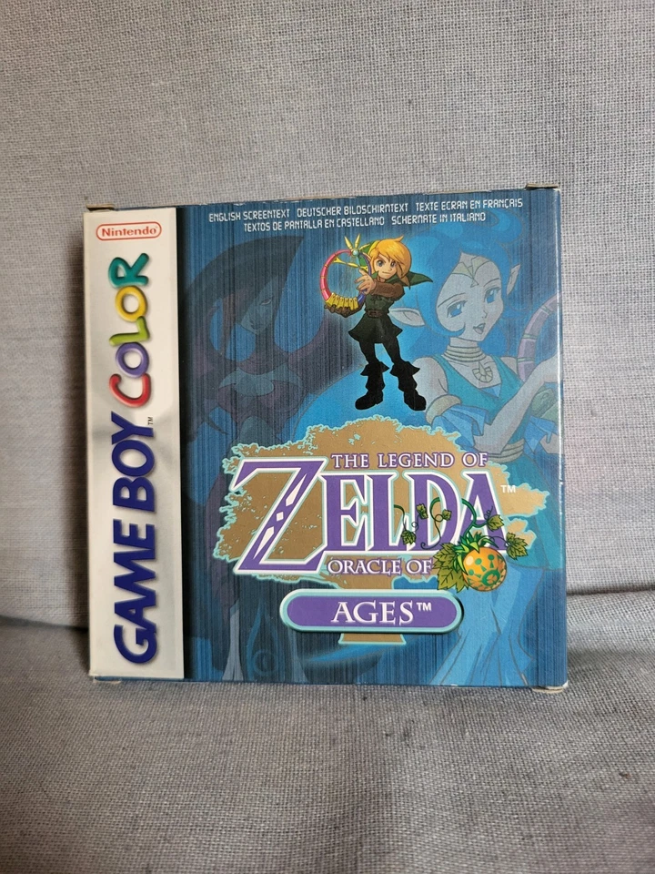 Jeu Zelda Oracle of Ages Nintendo Game Boy Color, super état ! - Photo 2/4