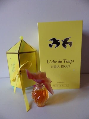 Parfum Nina Ricci kiosque l'Air du temps 15ml extrait de parfum cristal Lalique - Photo 1/4