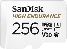 SanDisk High Endurance 256GB Micro SD V30 microSDXC Memory Card -...
