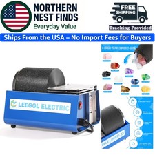 3LB Rock Tumbler Machine for Kids  Adults - User-Friendly Polisher Kit