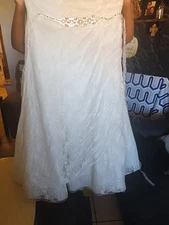 Plus Size Wedding Dress Made Dave's Bridal Slightly Used In Good Shape