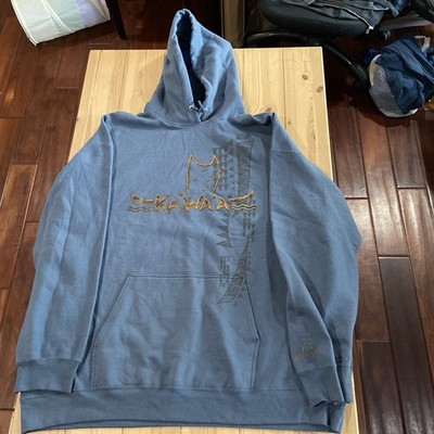 Aulani Disney Resort Men Sweatshirt 3XL Blue Hoodie Kawa's Beach Hawaii