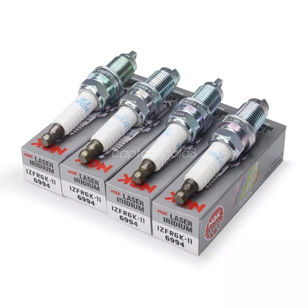 4PCS NGK Iridium Spark Plugs IZFR6K11 For Honda Accord Civic Acura MDX RSX RL TL
