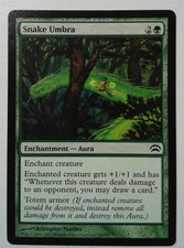Snake Umbra *Common* Magic MtG x1 Planechase 2012