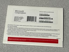 Windows 10 Home 64 bit DVD with Product Key New Factory Sealed ENG 1 Pk DSP OEI