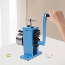 Handcrank Ring Earring Bending Machine Ring Bender Jewelry Crafts Making Tool