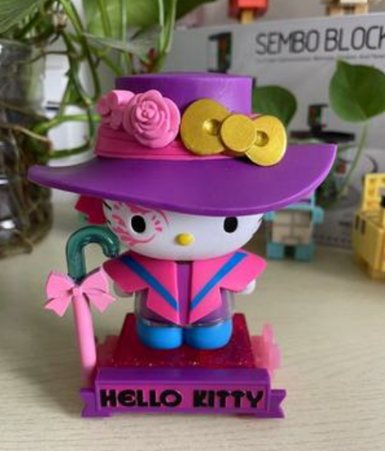 Hello Kitty Time Space Trip Blind Box Hello Kitty Cyberpunk Mini toys HOT! - Picture 11 of 14
