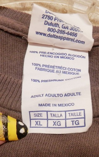 Adult Delta Pro Weight Gray You’re Right Statement T-Shirt Size XL - Picture 3 of 3