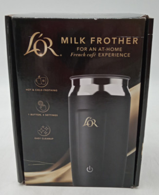 LOR Barista Milk Frother and Steamer Automatic Hot and Cold Foam Maker
