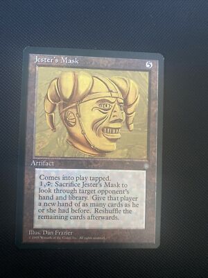 MTG Jester s Mask - Ice Age - Artifact Card