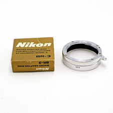Nikon BR-3 Lens Reverse Ring Adapter Filter Mount BLACK version in box - 1 401