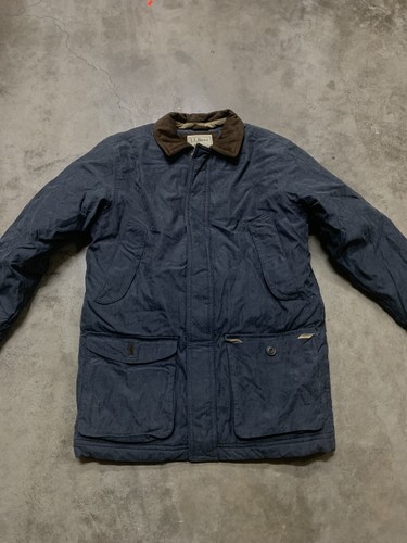 LL BEAN Wool Lined Insulated Jacket 