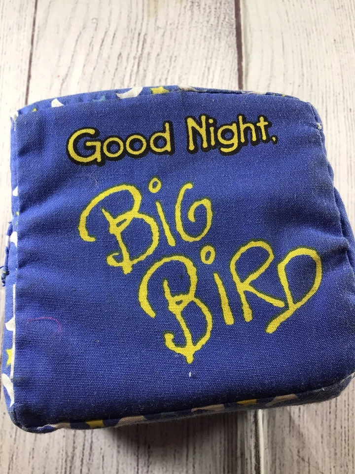 Soft Play Good Night Big Bird Cloth Book Block Baby Toddler Toy Sesame Street - Image 4 of 4