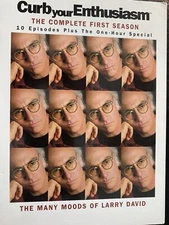 Curb Your Enthusiasm: The Complete First Season DVD 2004 Larry David 2 Disc Set