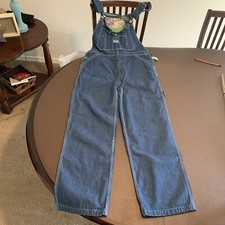 Liberty Overalls Denim Bib Design Workwear Cotton Jean Men's 32X30 NWT