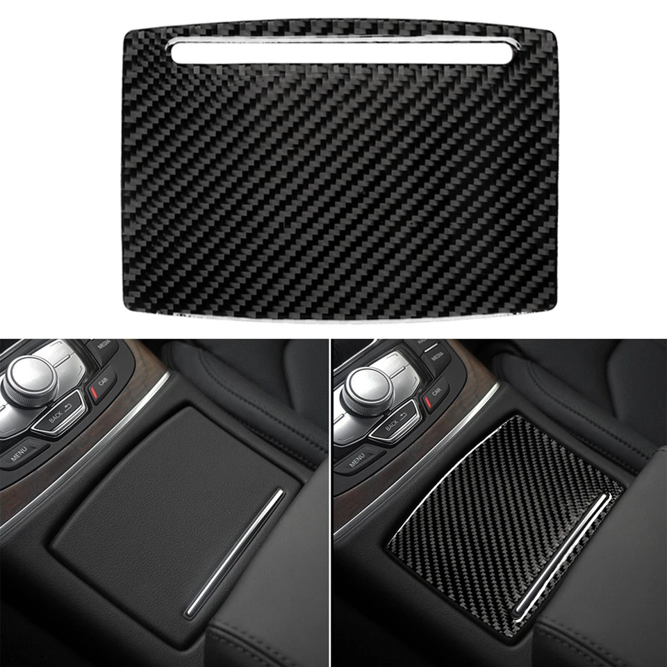 Kit completo de pegatinas interiores de fibra de carbono 36 piezas para Audi A6 S6 A7 S7 2012-2018 Foto 3 de 4