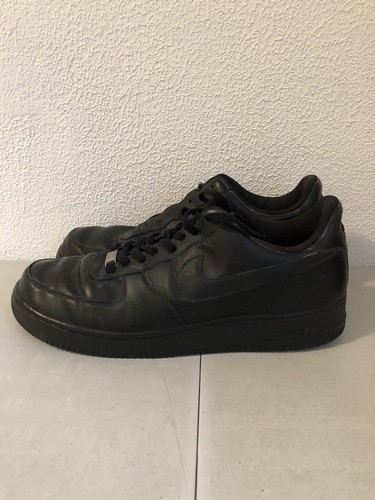 Nike Air Force 1 Low '07 Triple Black 315122-001 Men’s 12 Missing Lace SHOES2 - Picture 6 of 14