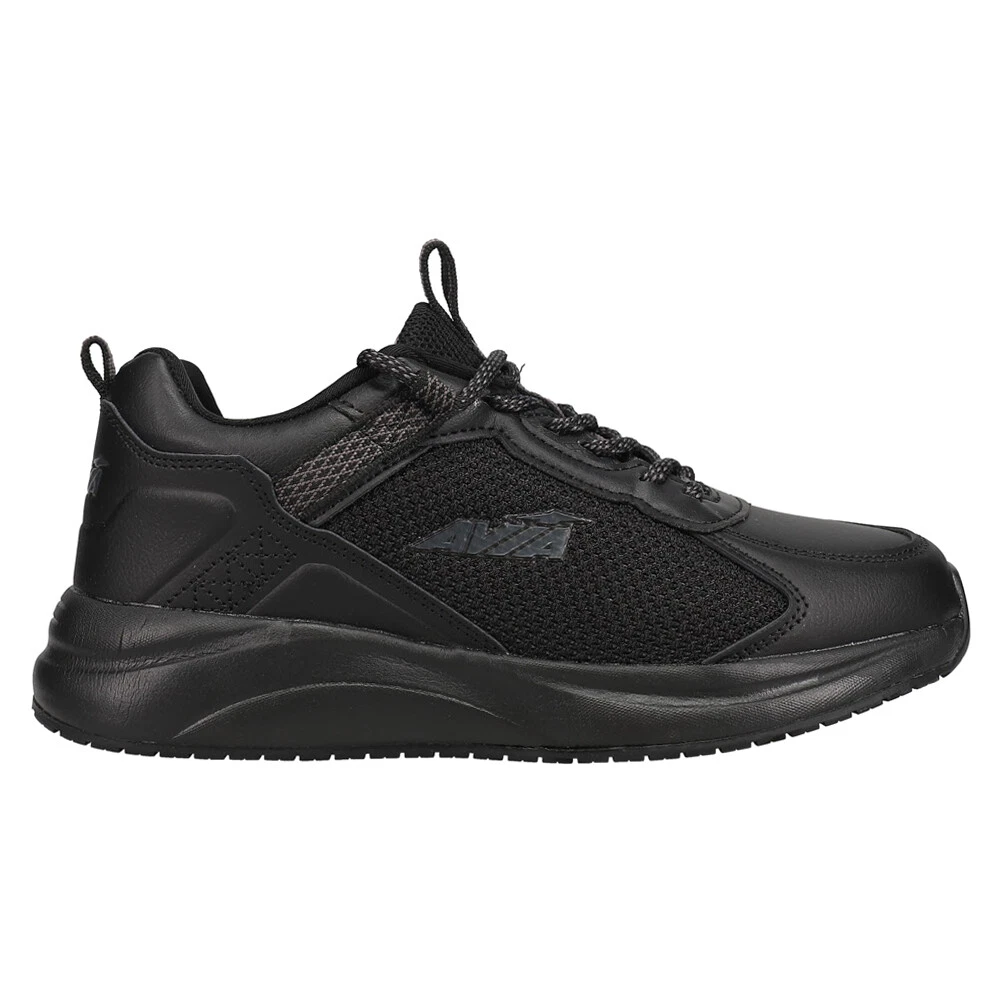 Avia AviCanyon Slip Resistant Soft Toe Lace Up Work Womens Black Work Safety Sh