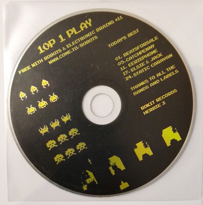 10P 1 PLAY Promo Demo 29 Track CD 2003 Rokit Records Todays Best Herbie 3 Robots