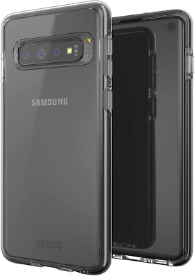 Gear4 Handyhülle für Samsung Galaxy S10 transparent Case Stoßschutz -403