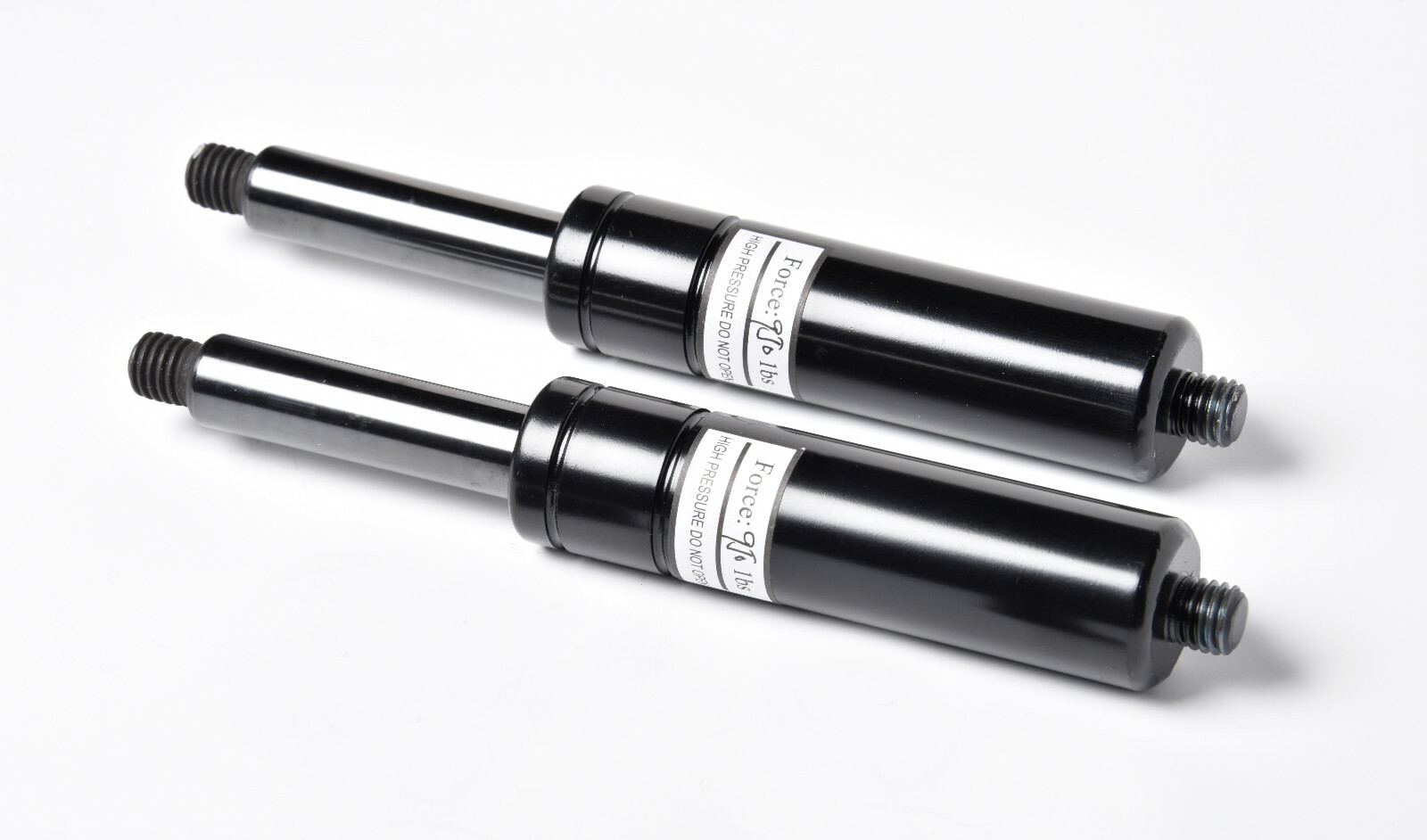 Pair of 950 lbs lambo door shocks for bolt on vertical hinge lamborghini style 